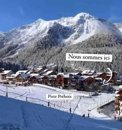 1800 - T1 Bis Pieds Des Pistes - Acces Piscine - Parking Prive Apartment *